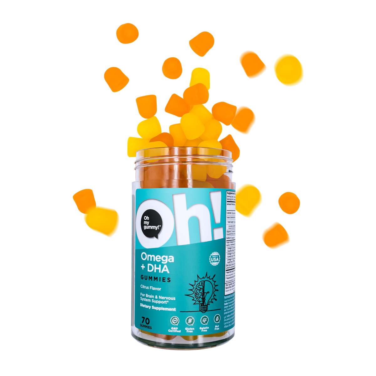 Omega + DHA Gummies