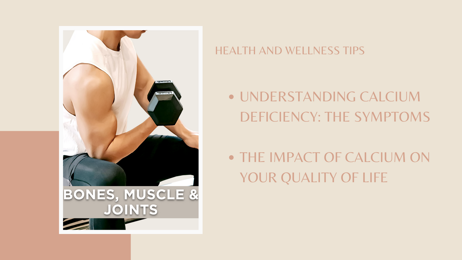 The Vital Role of Calcium for Bone and Muscle Strength