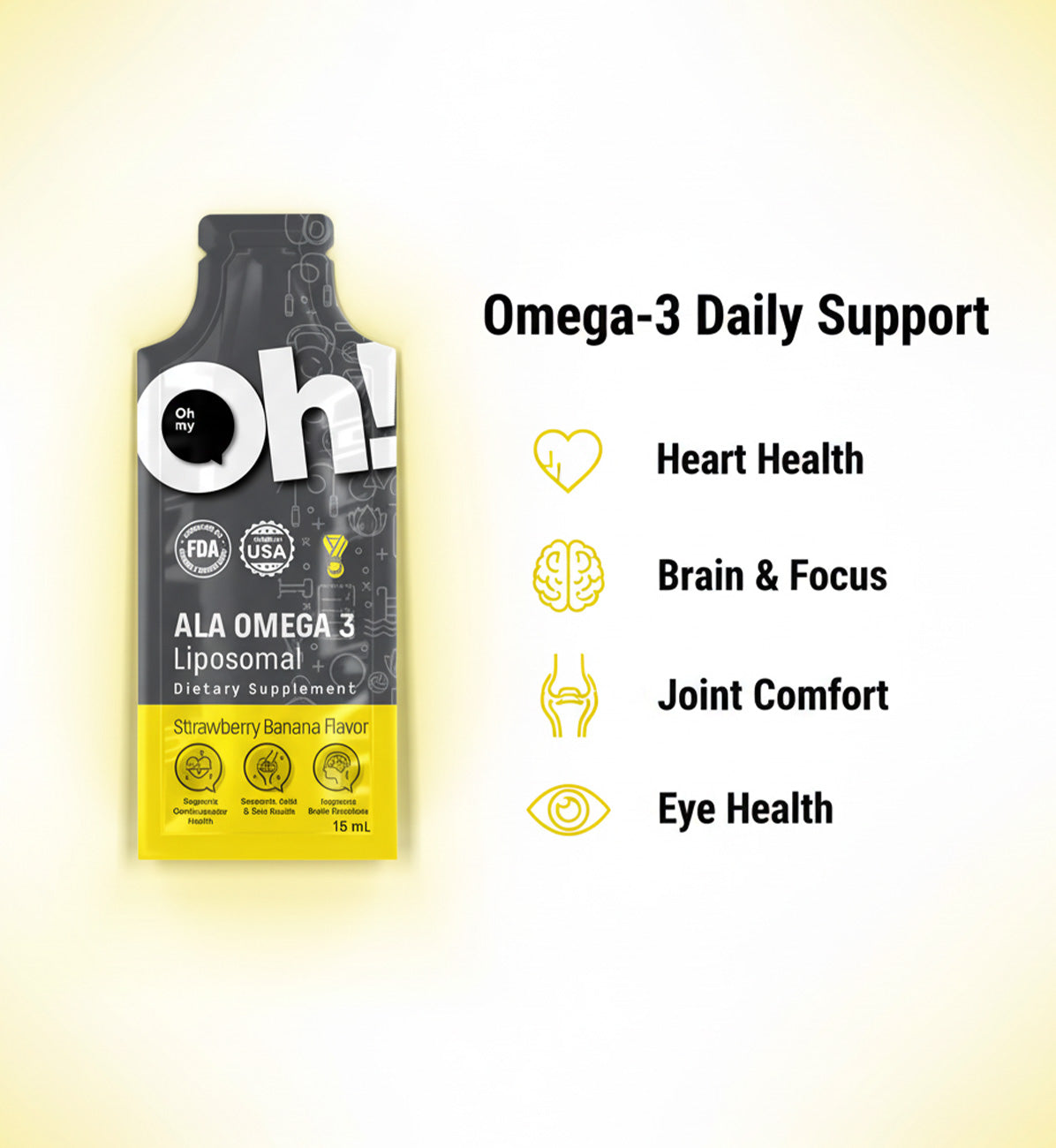 ALA Omega 3 Liposomal 15ml (15pcs)