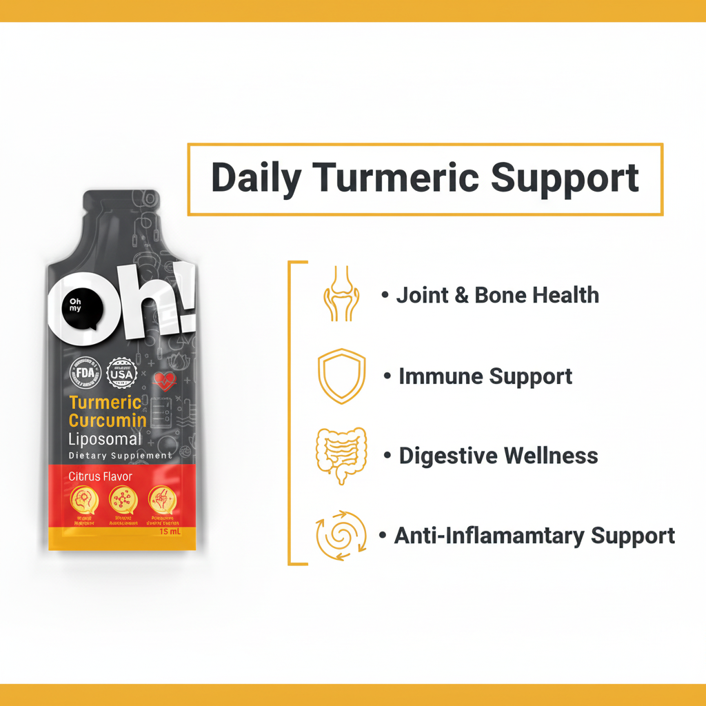 Turmeric Curcumin Liposomal 15ml (15pcs)